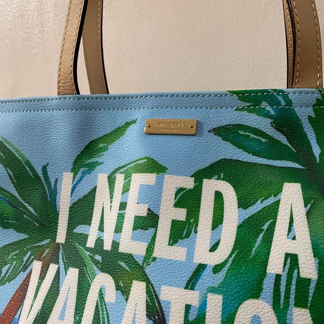 Kate spade i need sales a vacation tote bag