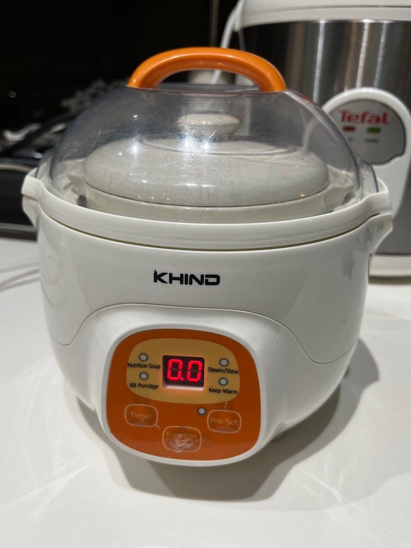 How to use shop khind baby porridge cooker