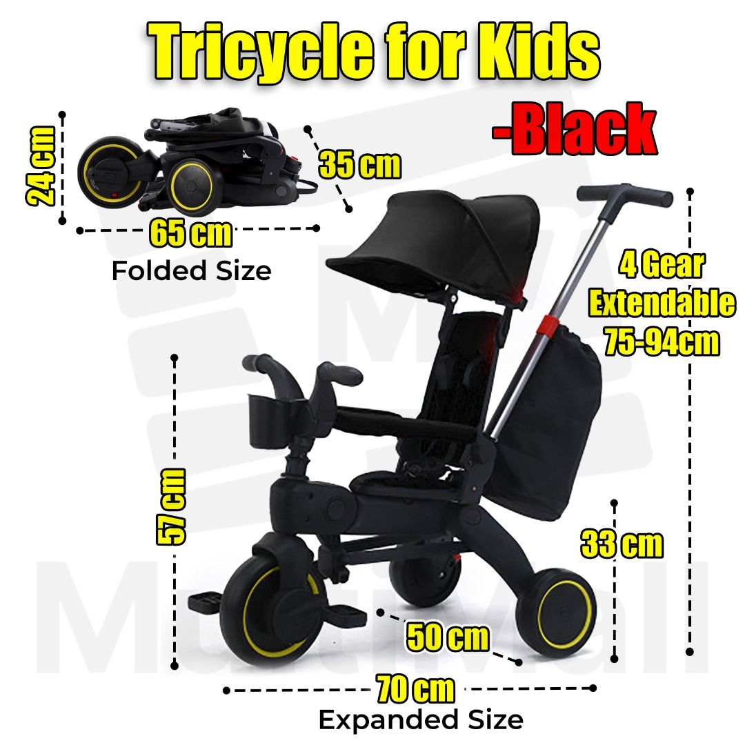 Kids hotsell tricycle stroller