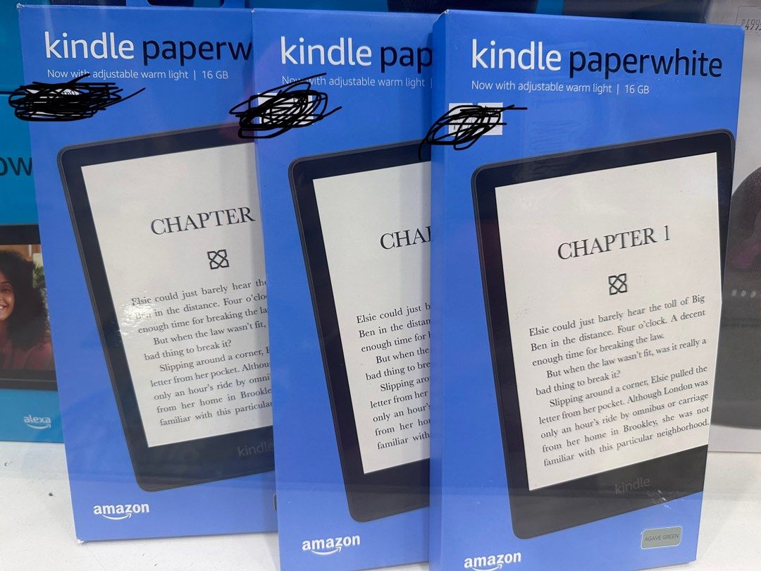 Kindle paperwhite (Category: E-Readers) located in San Juan City. Submitted by deanfranco52 (Listing ID 1245509261, Image 1). Description: Brandnew Sealed Size:6.8 11 th gen.