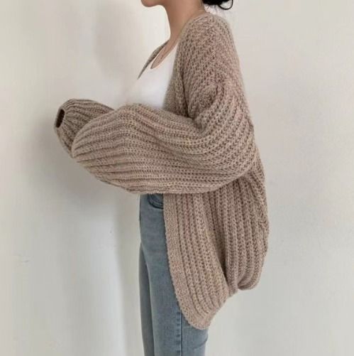 Chunky oversized sales cardigan sweater