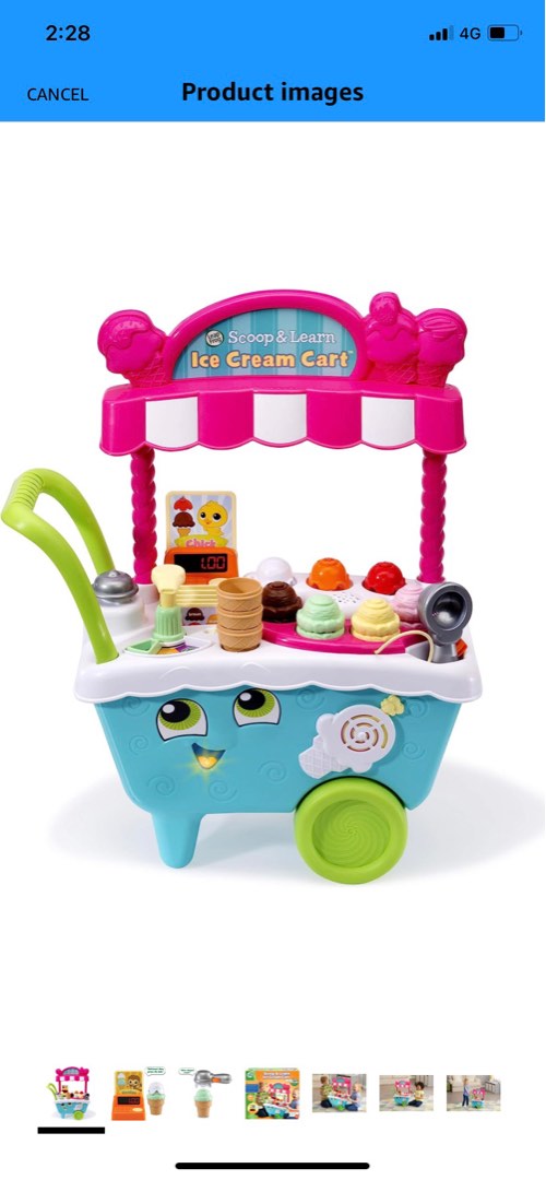 Leapfrog ice cream truck store