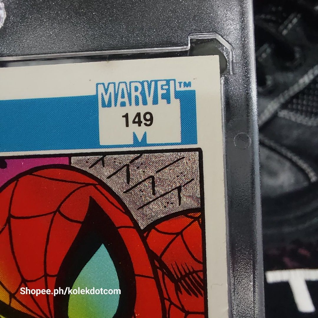 Legit 1990 marvel cards 10/10 centering spiderman, Hobbies & Toys