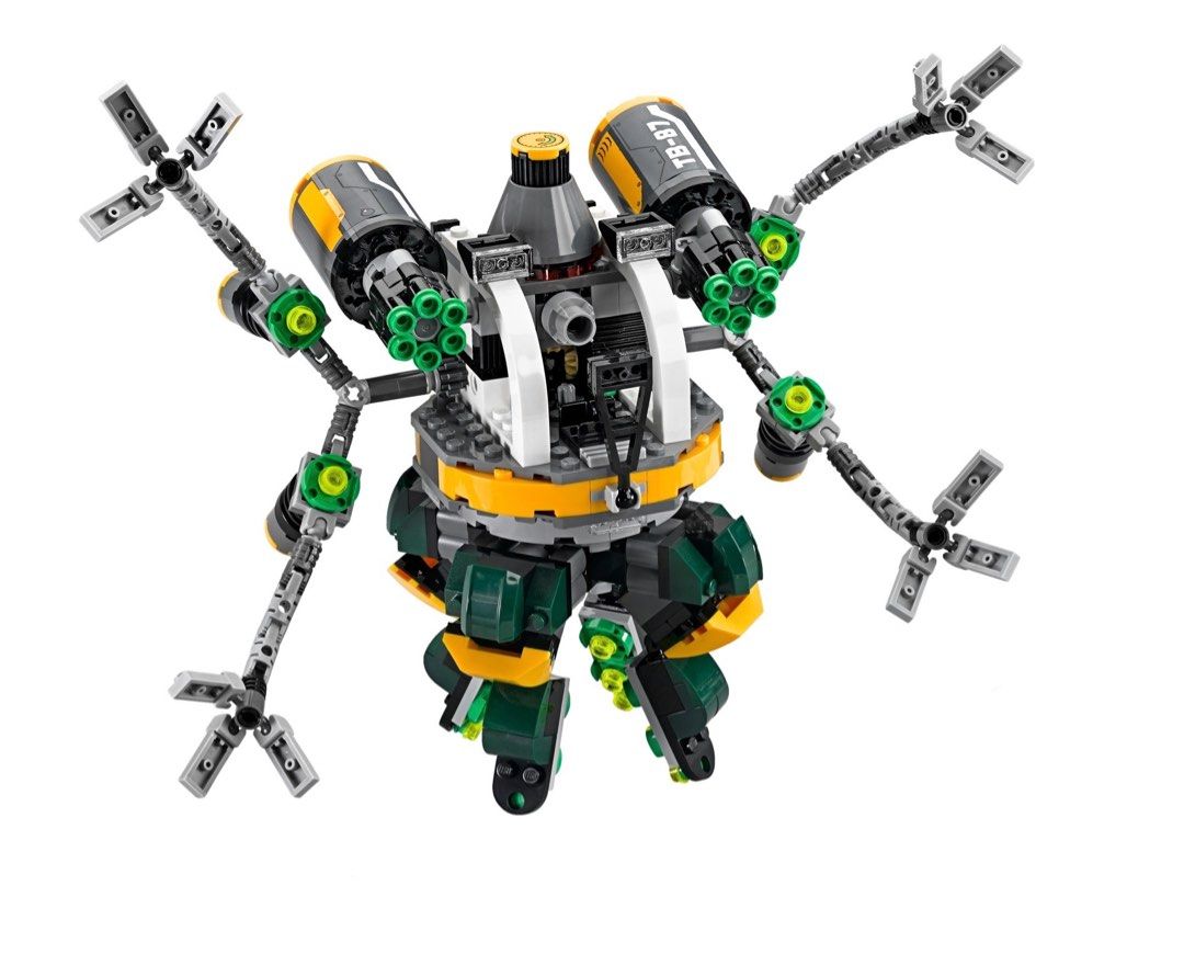 Lego spiderman doc ock's tentacle trap 2025
