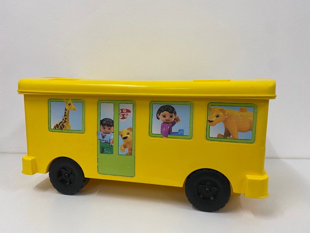 Lego duplo hot sale bus storage container