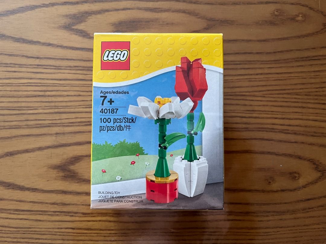 Lego flower display 40187 sales