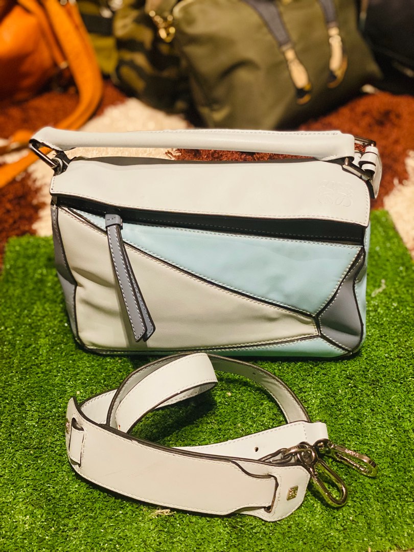 LOEWE PUZZLE baby blue Women s Fashion Bags Wallets Shoulder