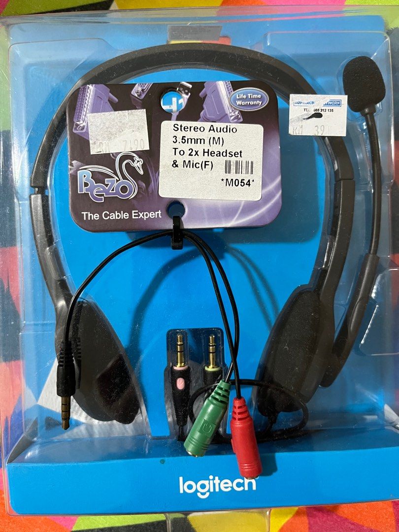 Logitech Wired Headset, Audio, Headphones & Headsets on Carousell