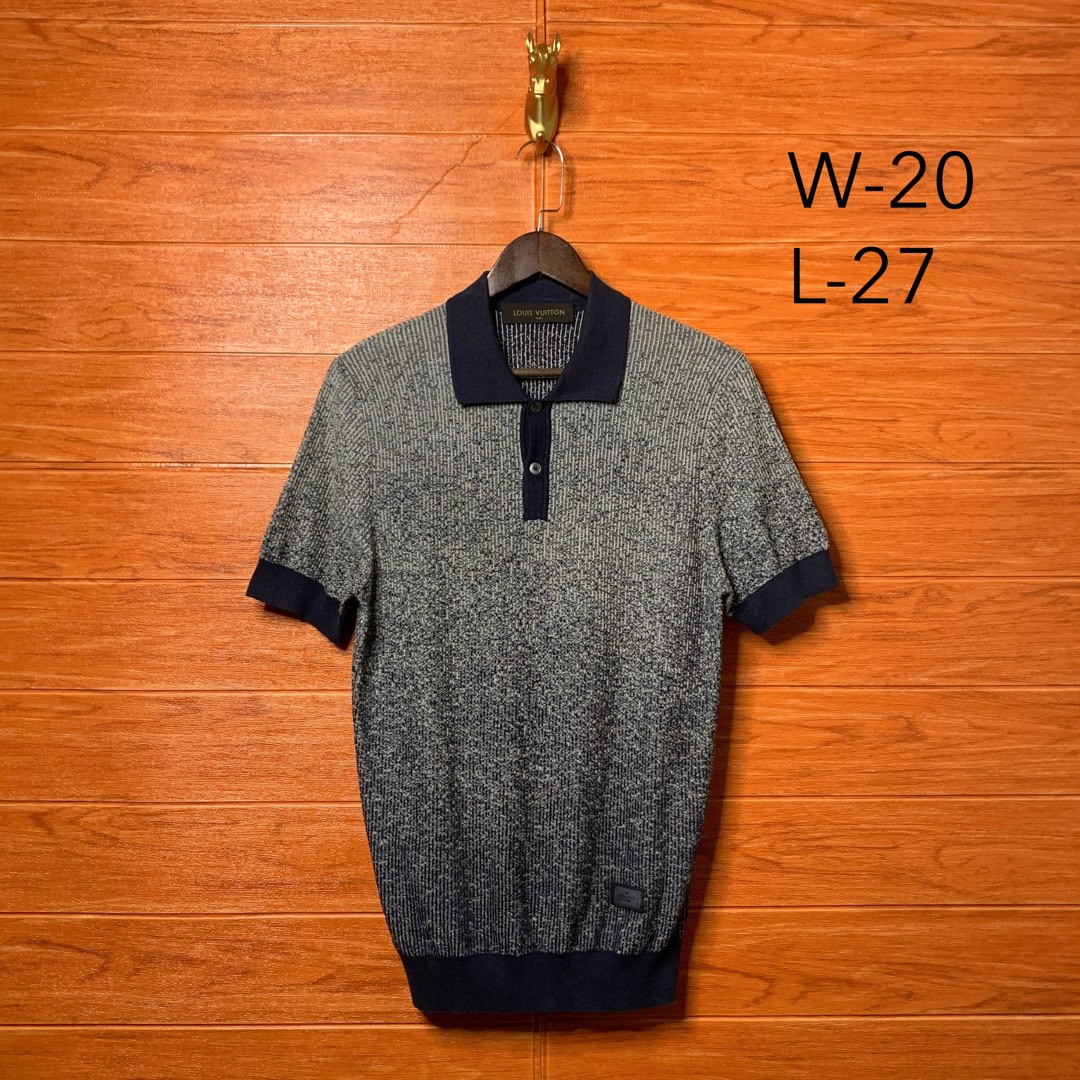 Shop Louis Vuitton Street Style Logo Luxury Knitted Polo Shirts Polos  (1AAGMZ) by Legame（レガーメ）