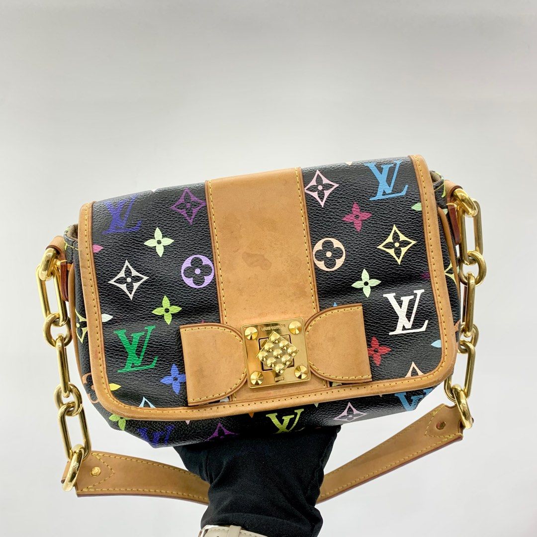 lv multicolor patina leather shoulder bag, Luxury, Bags & Wallets on  Carousell