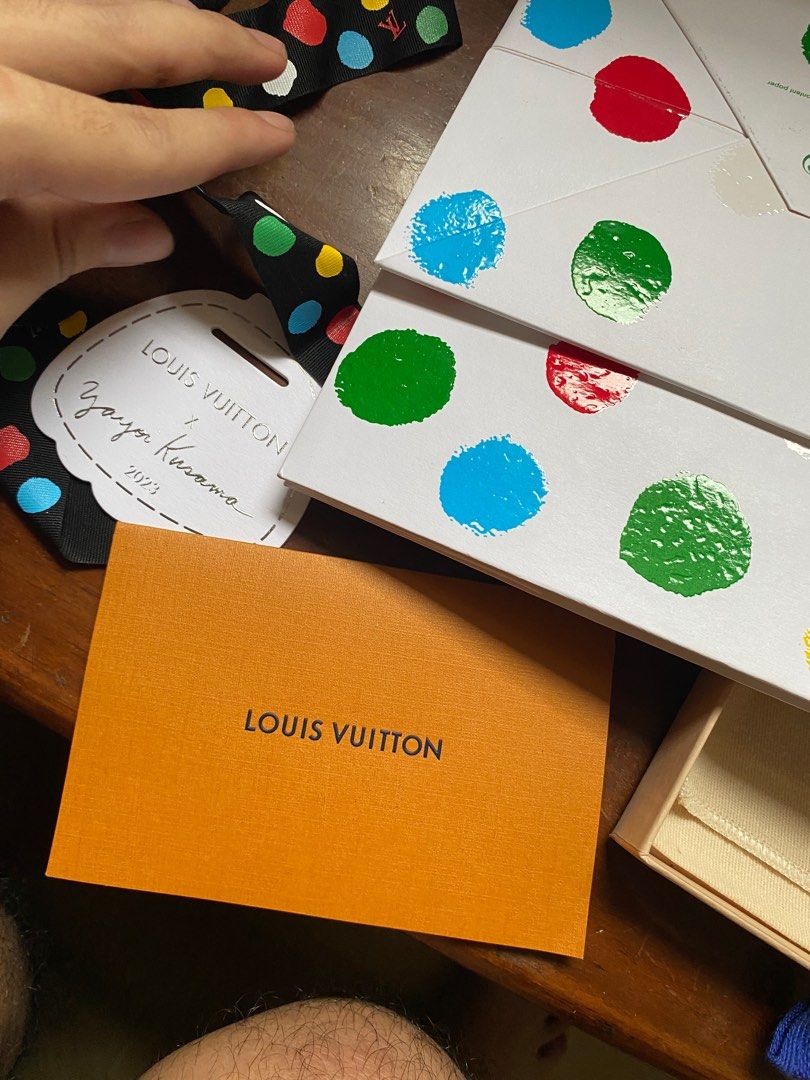 NWT Louis Vuitton Yayoi Kusama Paint Dot Pocket Organizer Wallet