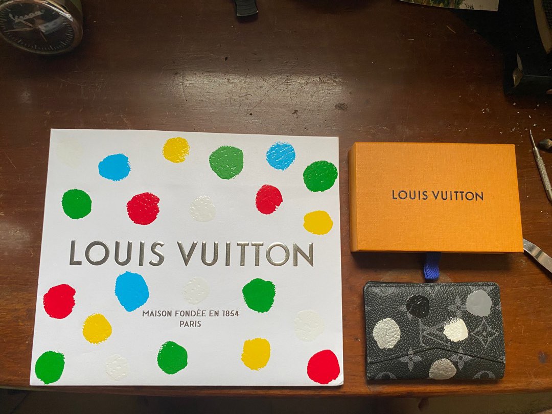 NWT Louis Vuitton Yayoi Kusama Paint Dot Pocket Organizer Wallet