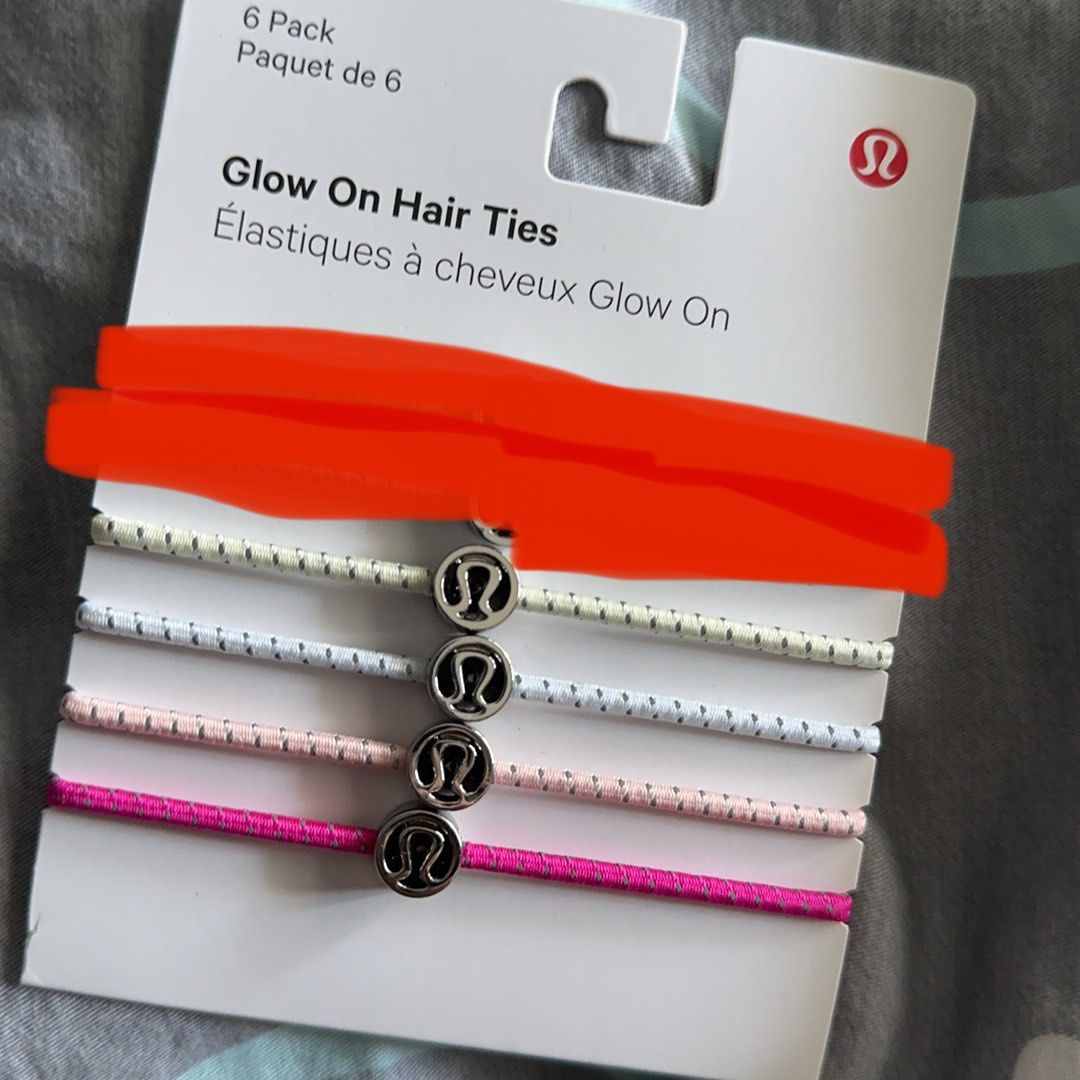 Lululemon Hair Ties, Women's Fashion, Watches & Accessories, Hair
