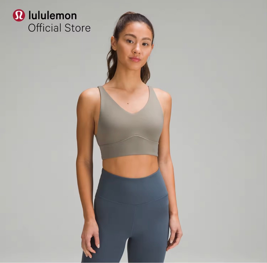 Lululemon In Alignment Longline Bra, Women's Fashion, Activewear on  Carousell