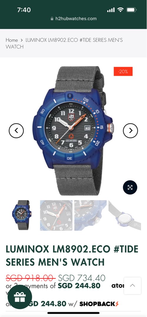 LUMINOX brand new, Men's Fashion, Watches & Accessories, Watches on