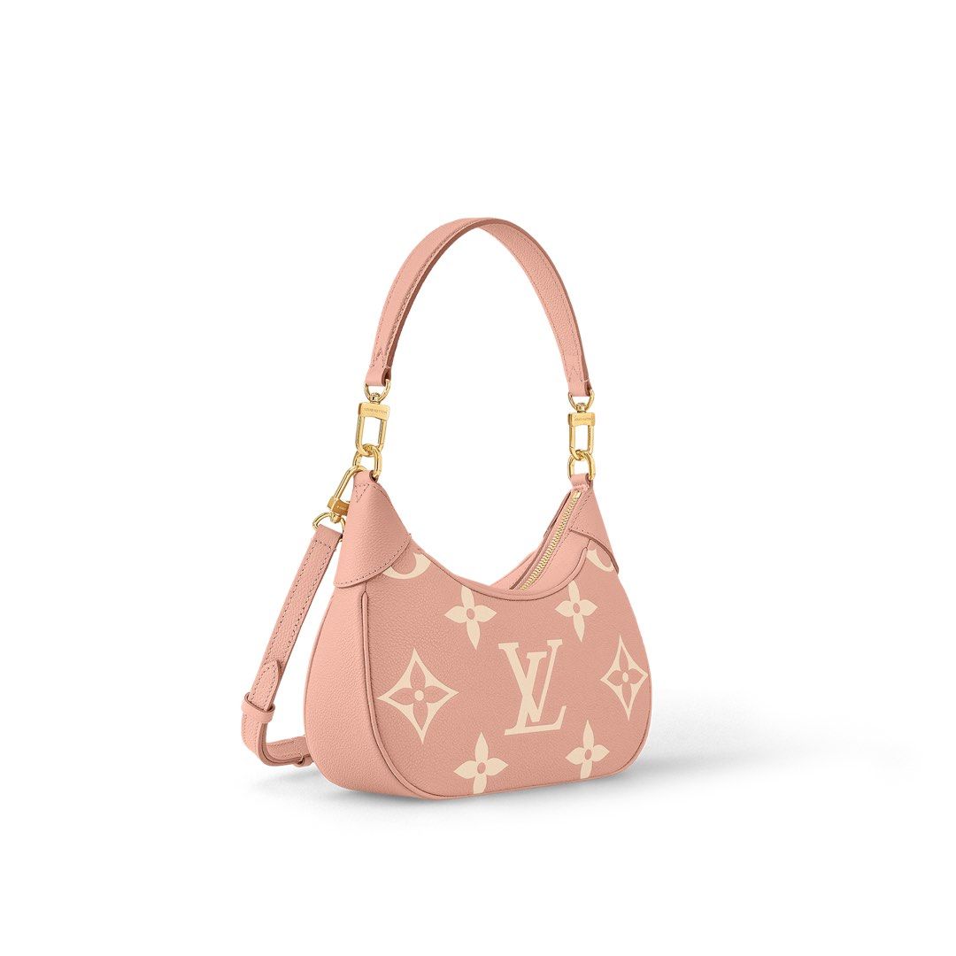 Louis Vuitton® Bagatelle Rose Trianon / Crème. Size