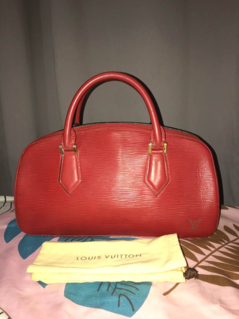 LV Epi Jasmin in Castillian Red, Luxury, Bags & Wallets on Carousell