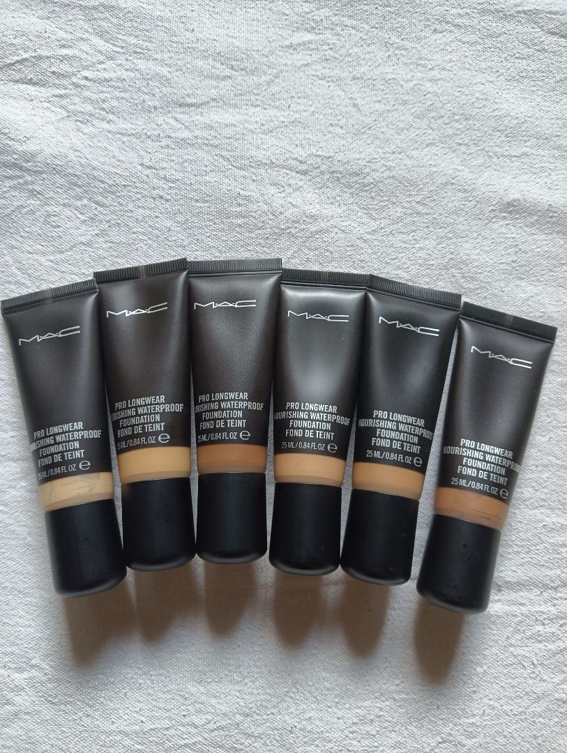 MAC Pro Longwear Nourishing Waterproof Foundation – Wasserfeste Langzeit-Stiftung (bis Zu 16 H), ölfrei, In Shade NW40
