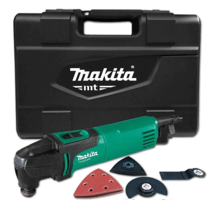 Makita MT M9800MKX2 Multi Tool / Oscillating Tool Kit 200W, Commercial ...
