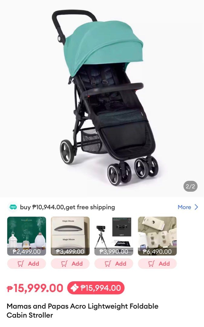 Acro lightweight buggy shop mamas and papas