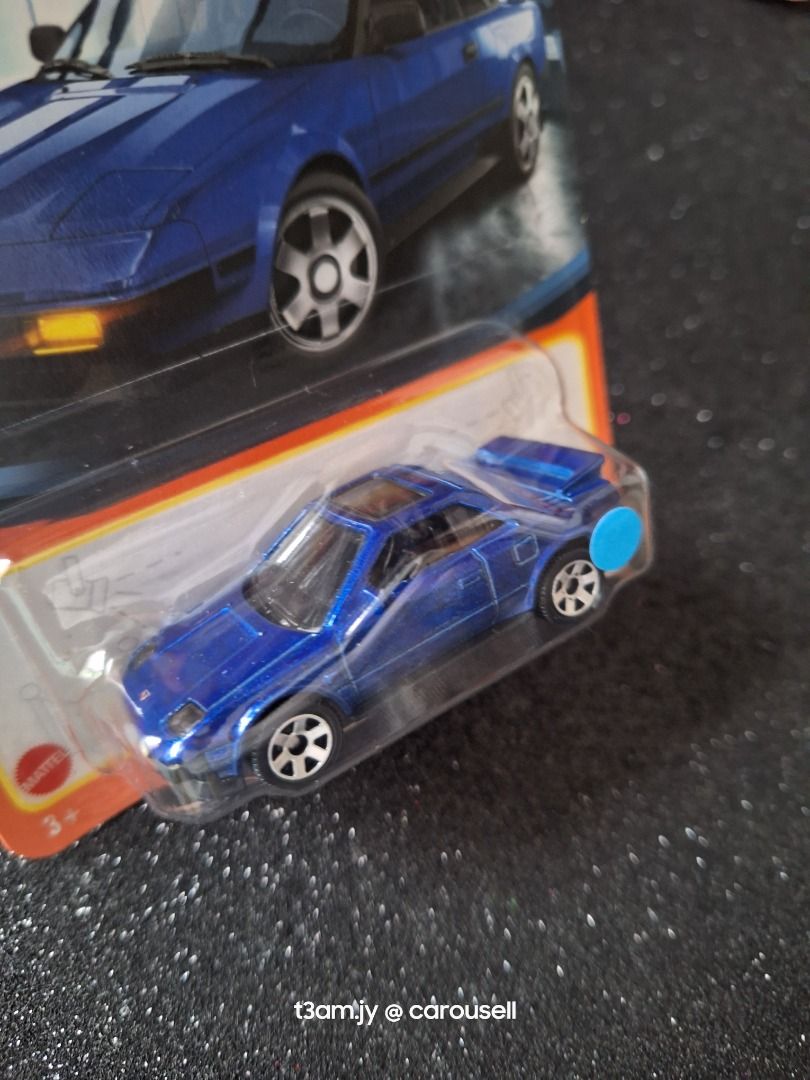 Matchbox 2021 1984 Toyota MR2 'Lights Down' Die-Cast Car - 14/100 Series | 1:64 Scale Collectible