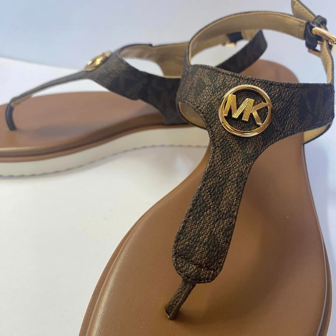 Mk discount brown sandals