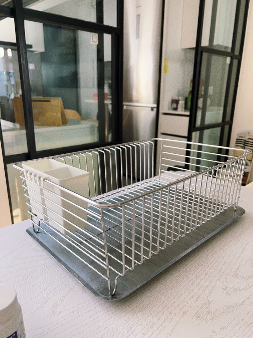 Muji Dish Drying Rack, 傢俬＆家居, 廚具和餐具, 其他廚具和餐具 Carousell