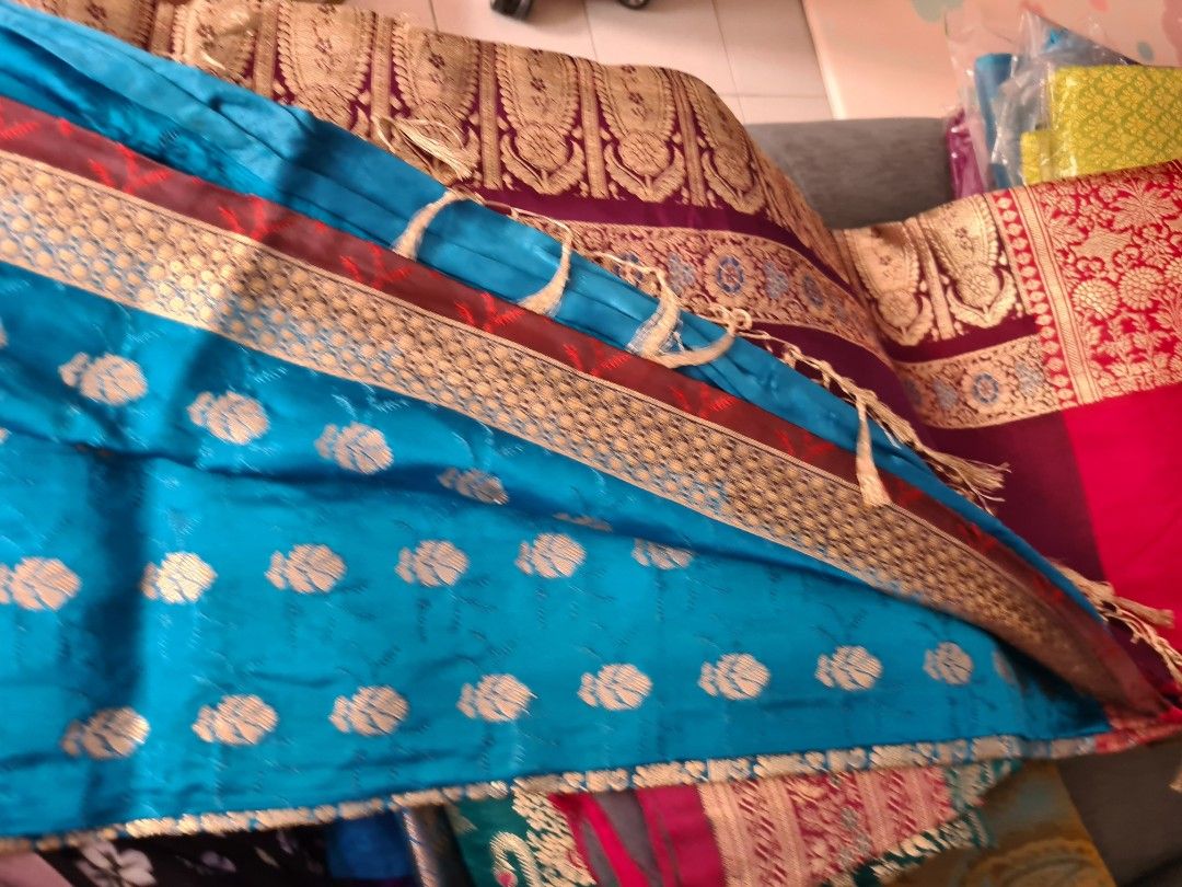Multi Colour (Category: Traditional & Ethnic wear) located in Singapore. Submitted by nishayakhia (Listing ID 1245494875, Image 1). Description: colourful saree. perfect for weddings.