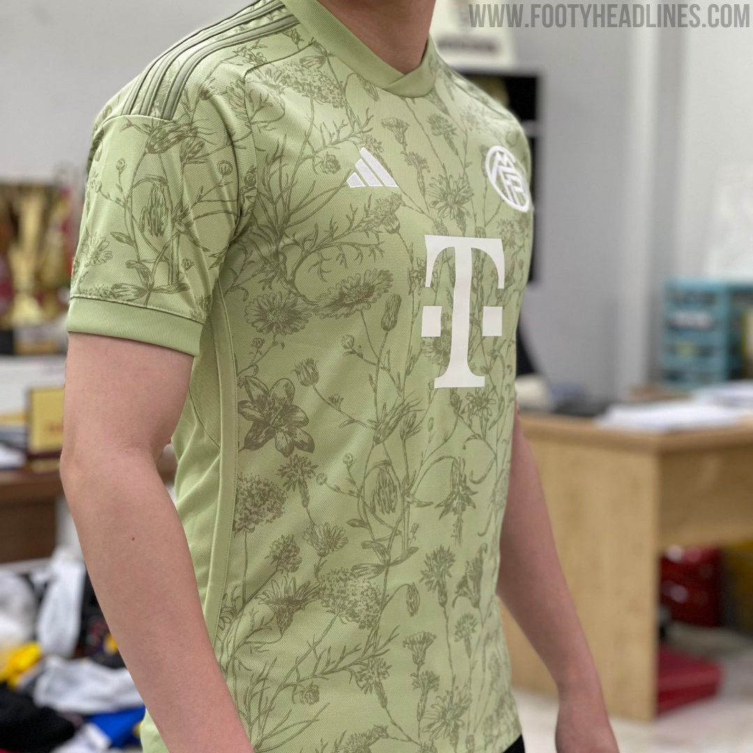 Bayern munich green shop jersey