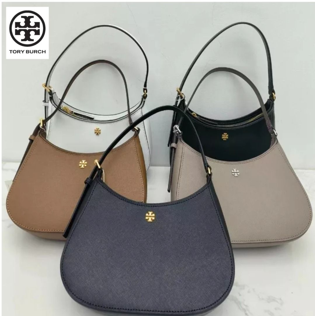 Tory Burch Emerson Small Top Zip Tote, Luxury, Bags & Wallets on Carousell