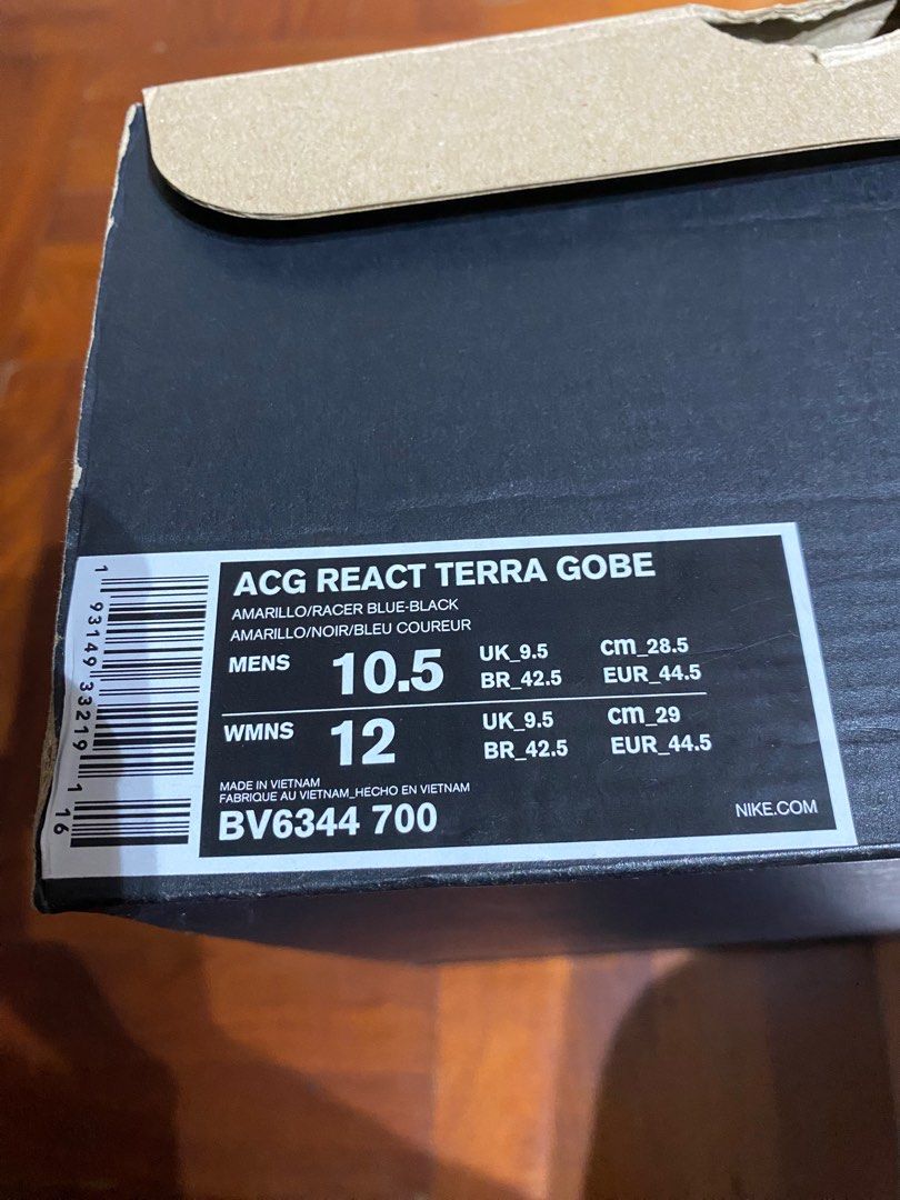 Nike acg react hotsell terra gobe waterproof