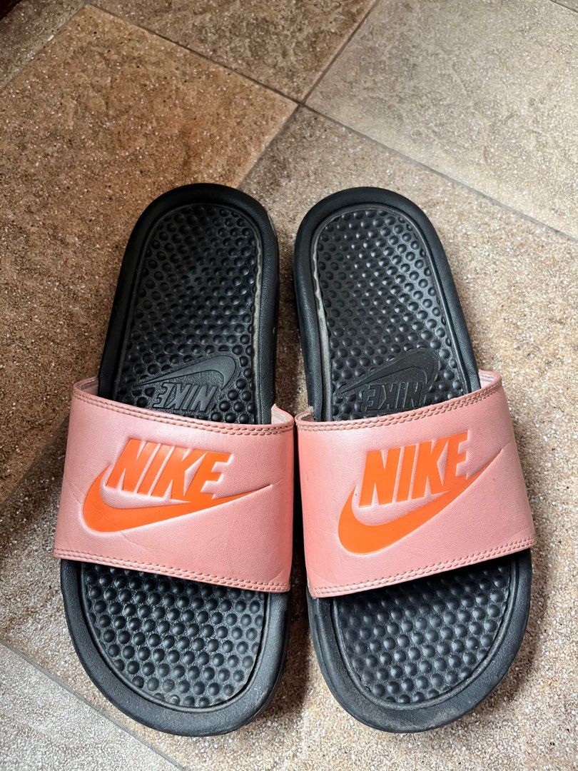 Nike slides (women), Women's Fashion, Footwear, Flipflops and Slides on  Carousell