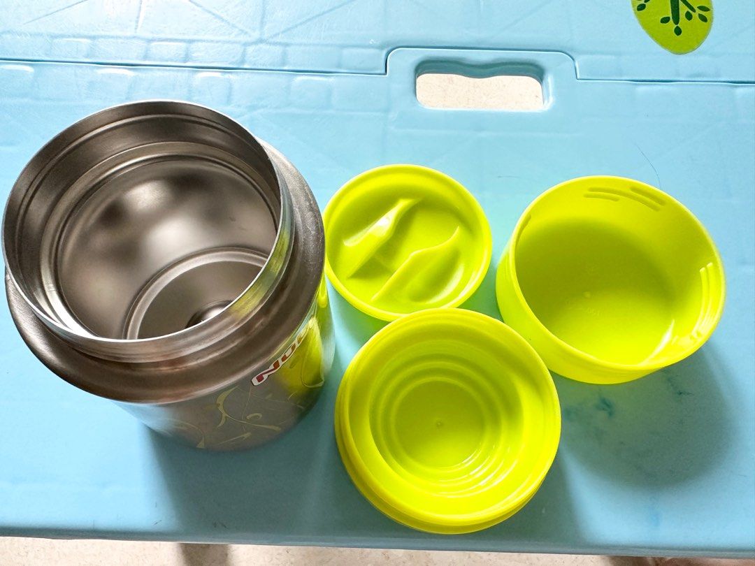 Nuby stainless steel food jar top
