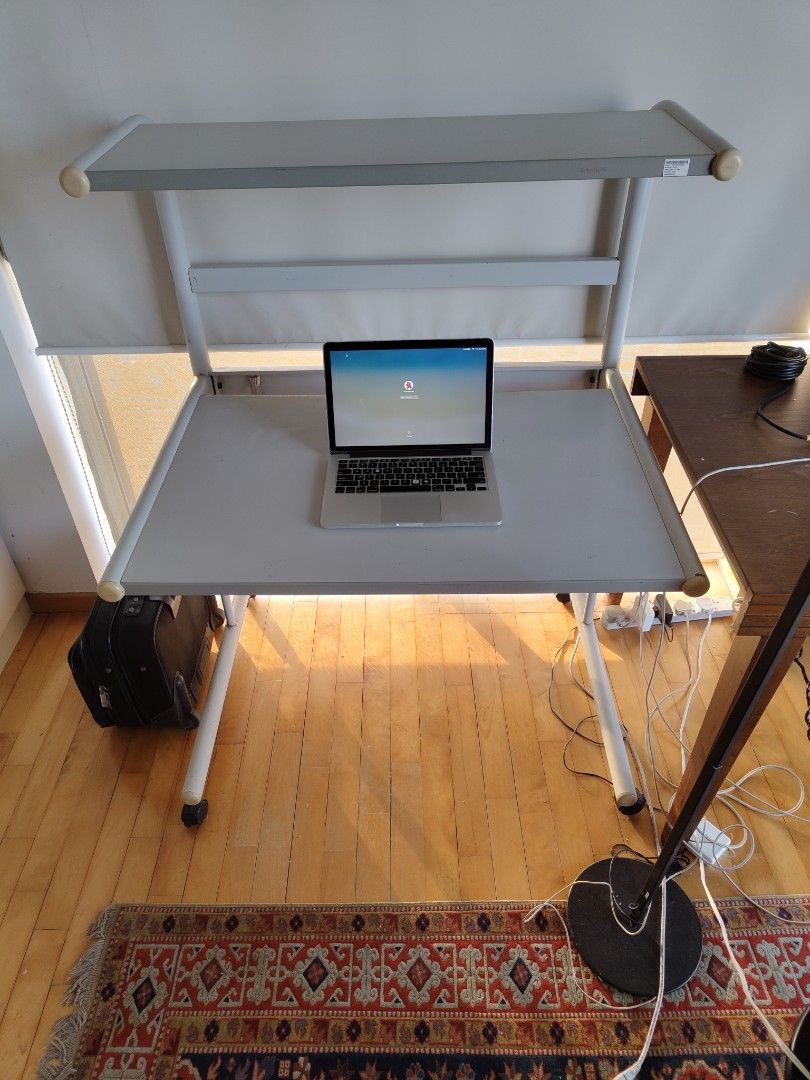 Double decker store office desks