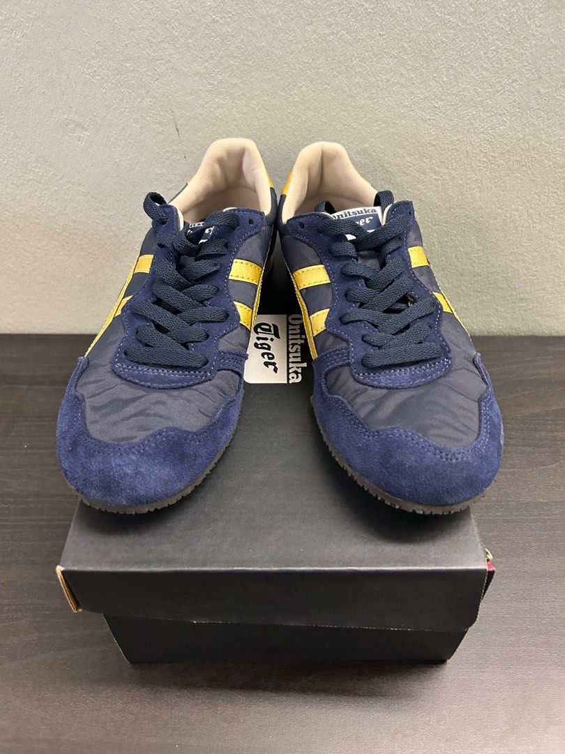 Onitsuka tiger sales serrano blue yellow