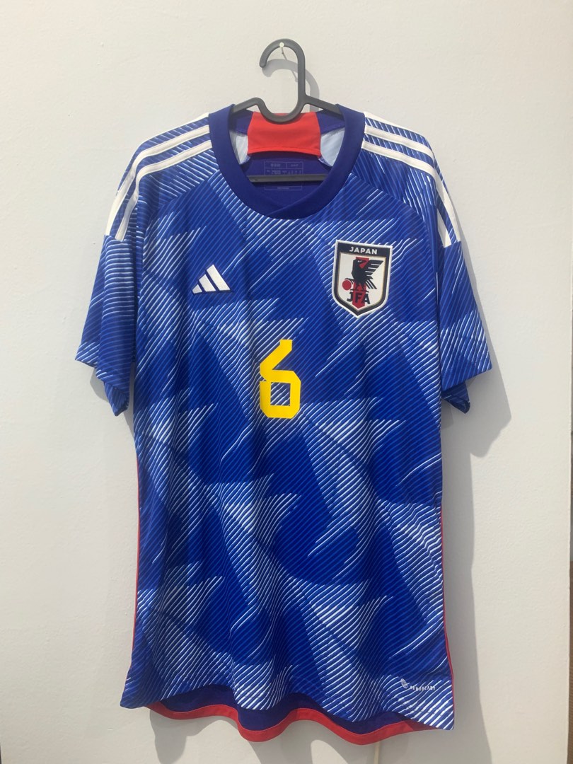 Original Japan Home Jersey World Cup 2022, Olah Raga, Baju Olahraga di