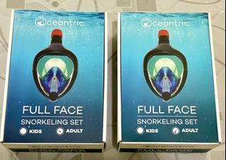 Original Oceantric Full Face Snorkeling Mask for sale