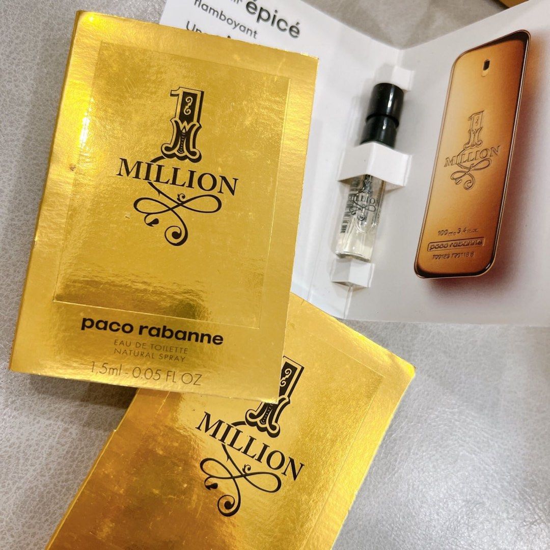 [💯ORIGINAL] paco Rabanne 1 million EDT 1.5ml perfume vial