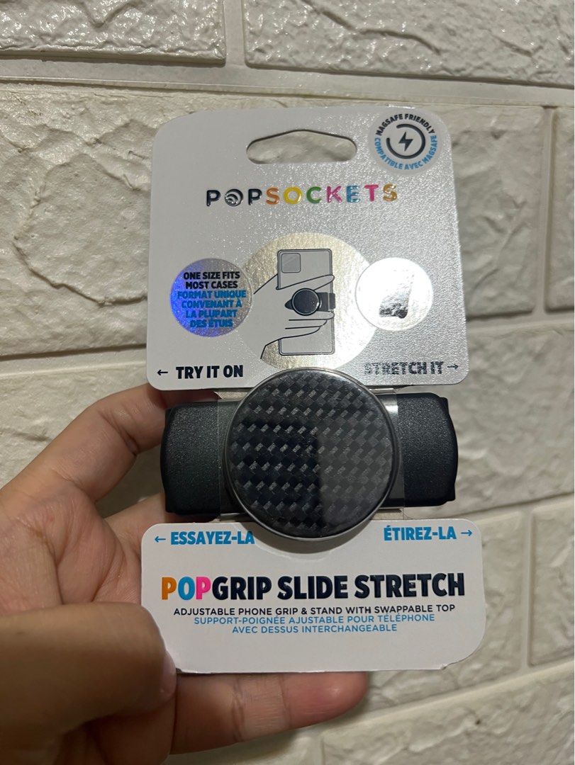 Original Popsocket Popgrip Slide Stretch for Iphone/Android Phones, Mobile  Phones  Gadgets, Mobile  Gadget Accessories, Mounts  Holders on Carousell