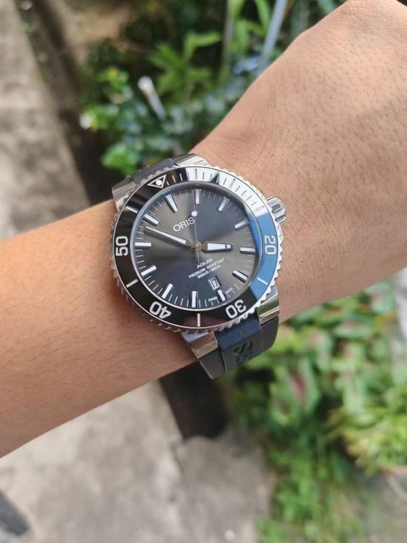 Oris Aquis Titanium Date 43.5mm 01 733 7730 7153 07 4 24 64TEB
