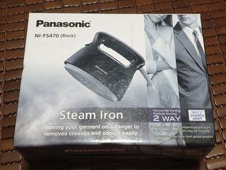 Panasonic黑色掛燙兩用機（附收納包）