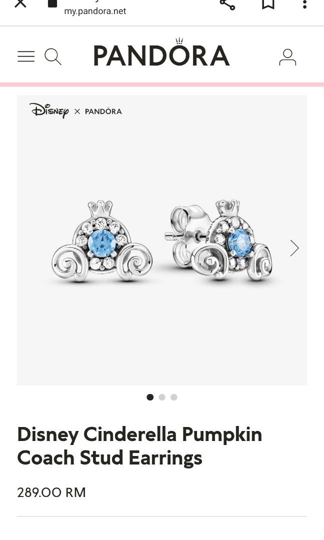 Cinderella carriage earrings shop