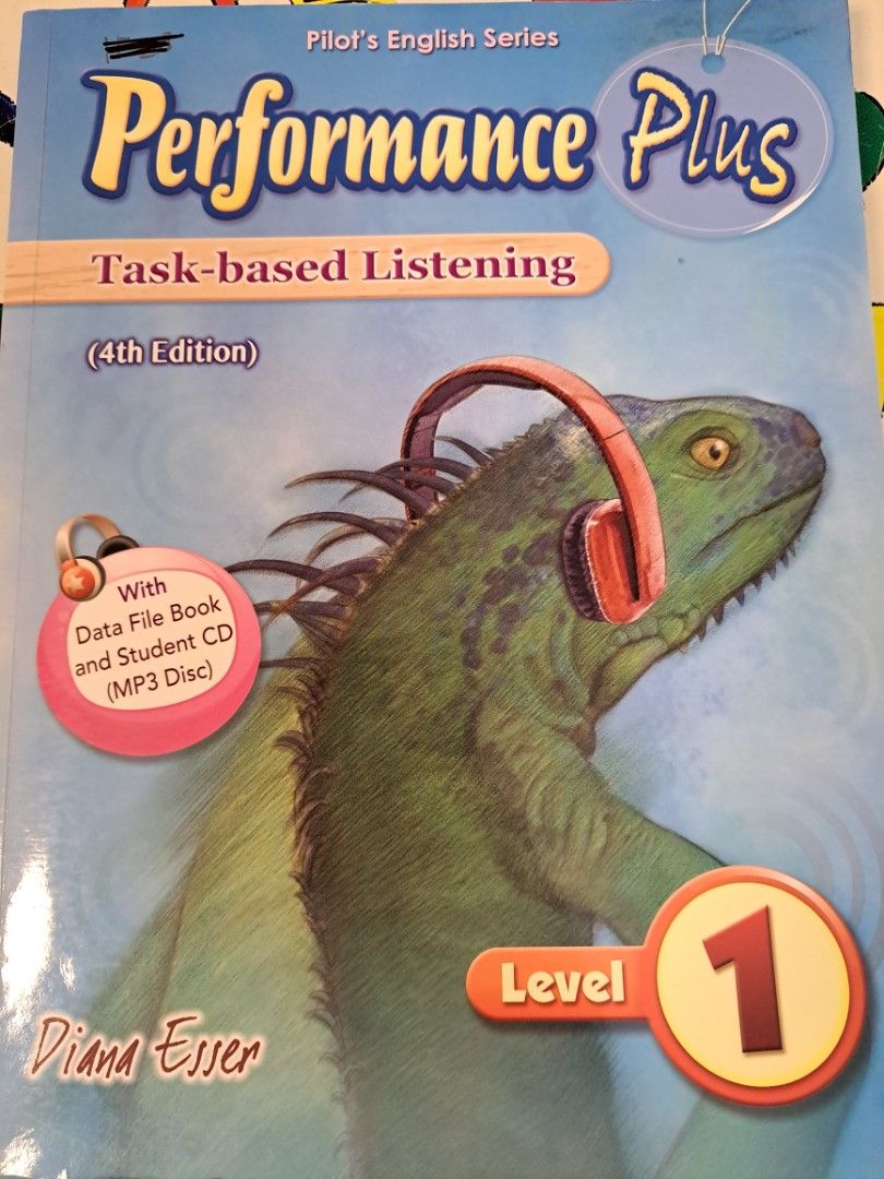 Performance Plus Task-based Listening （分類：教科書）位於 Hong Kong。 由 23161516 提交（商品編號 1245547371，圖片 1）。簡介： 。