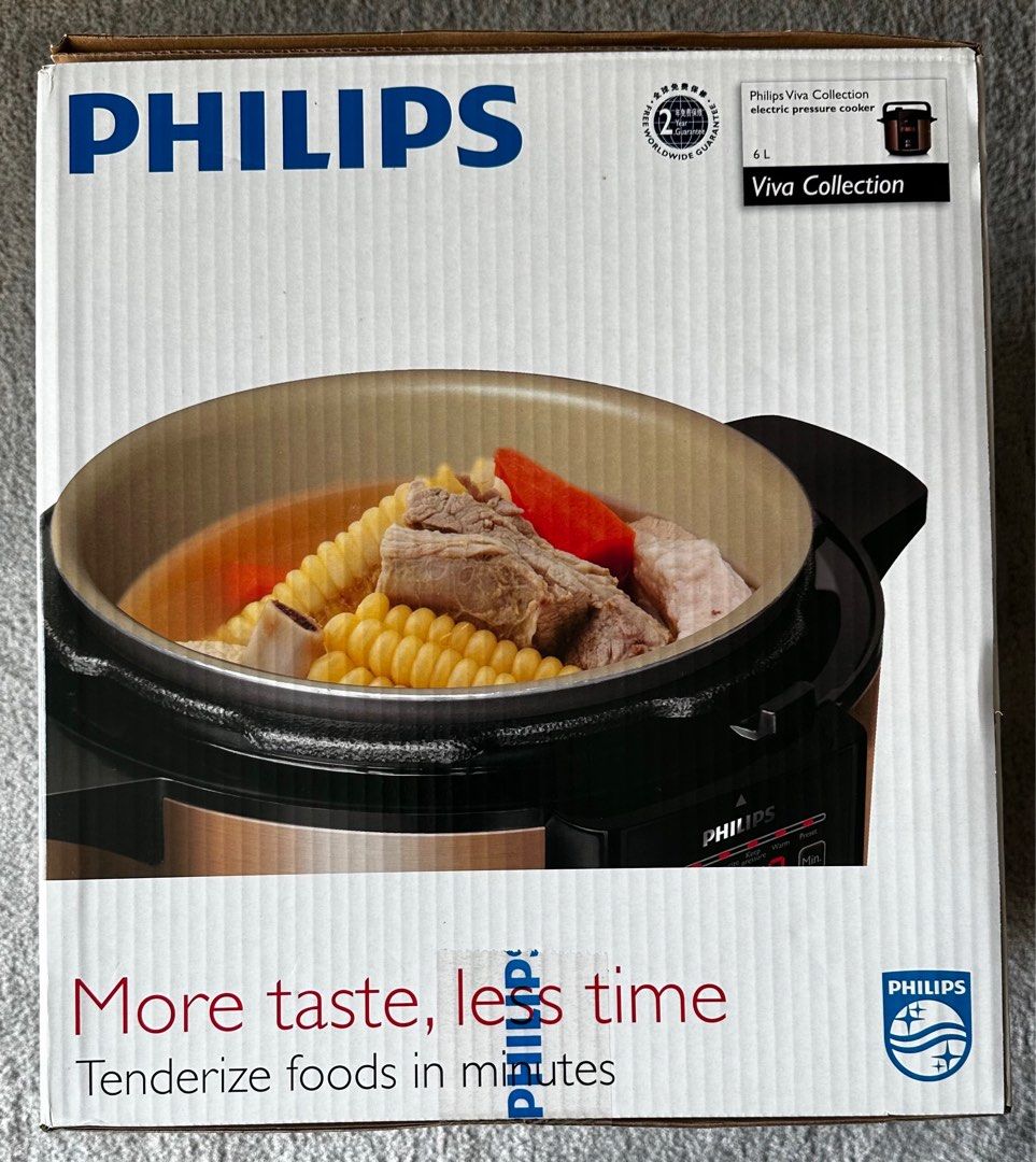 PHILIPS Electronic Pressure Cooker HD2139/62 Viva Collection