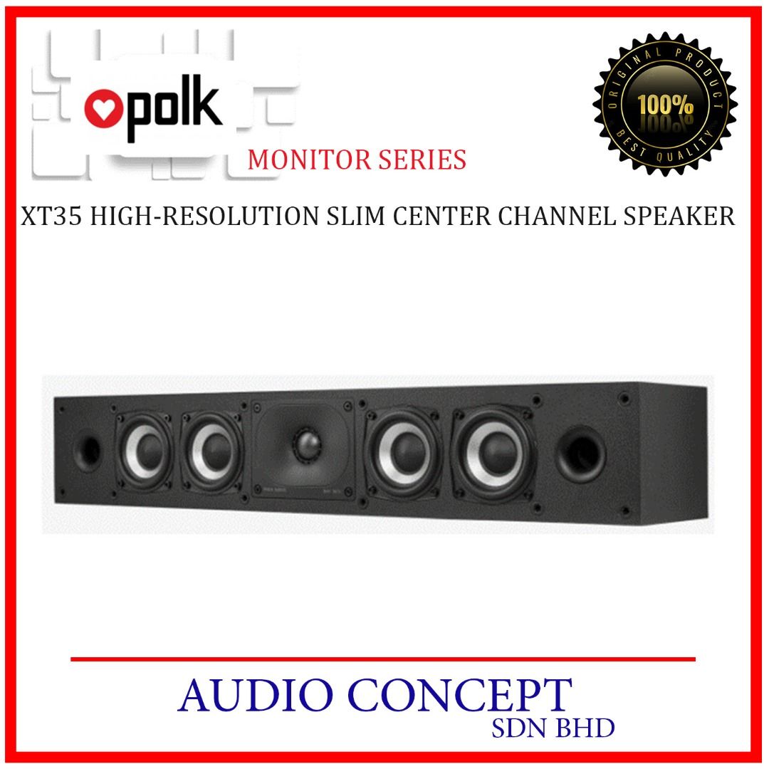 Best thin center channel speaker top