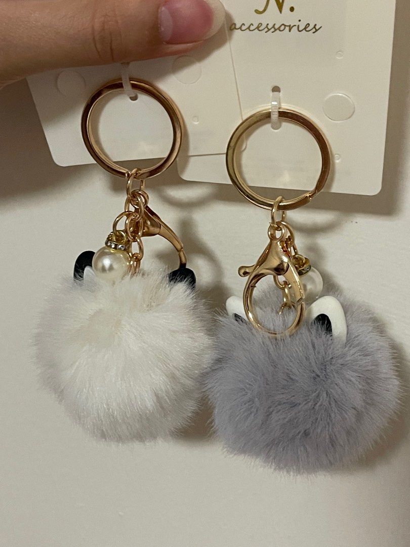 Fur discount key chains