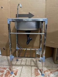 Portable sink stainless
