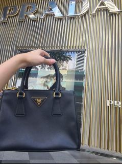 Prada Small Galleria Saffiano Special Edition Bag - Desert Beige