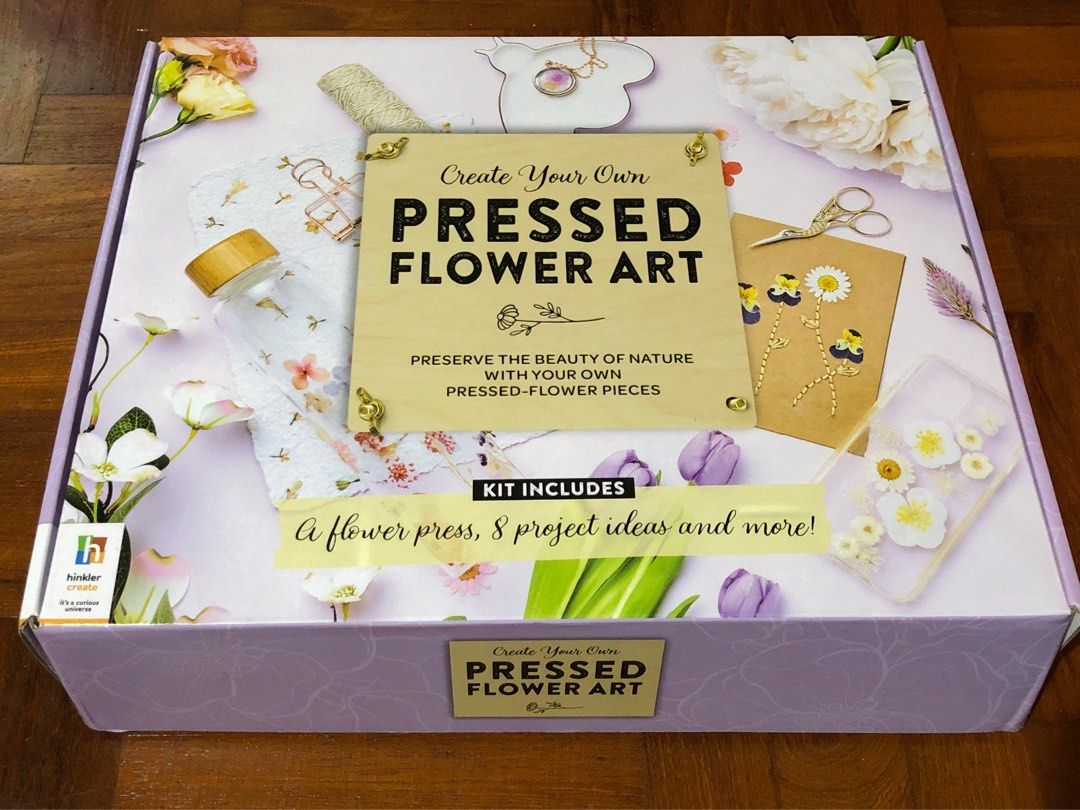 Pressed Flower Art Kit, Hobbies & Toys, Stationery & Craft, Craft