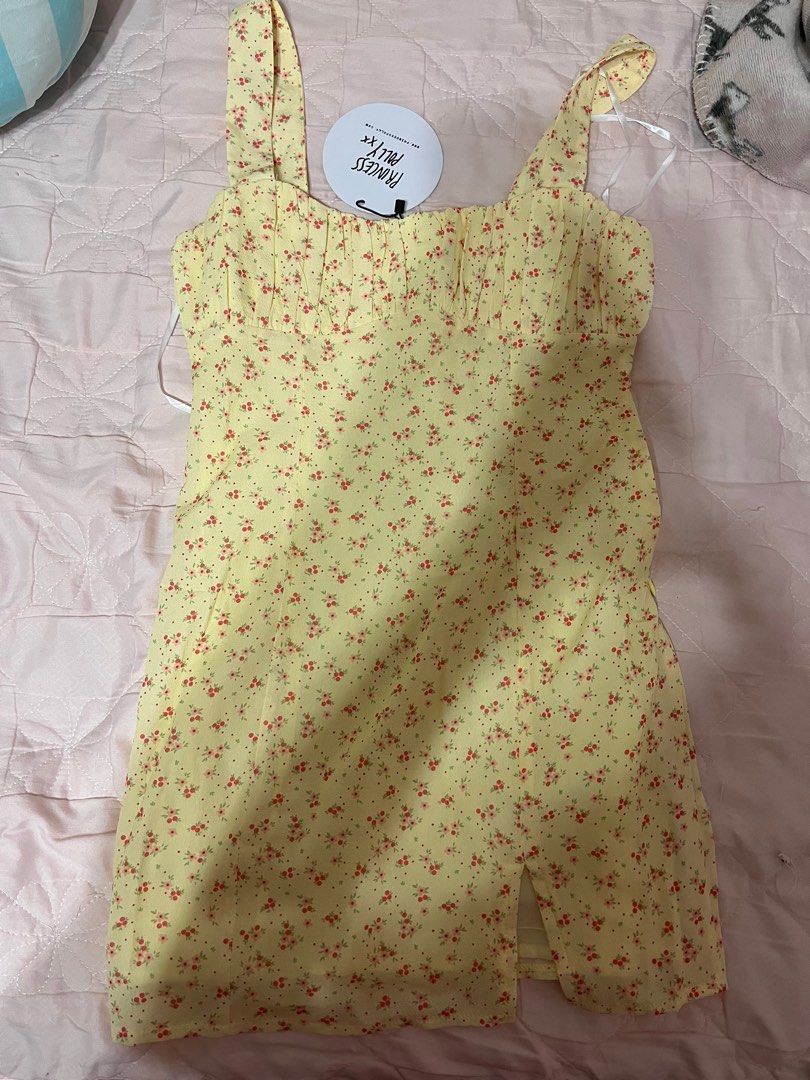 Lars Mini Dress Yellow